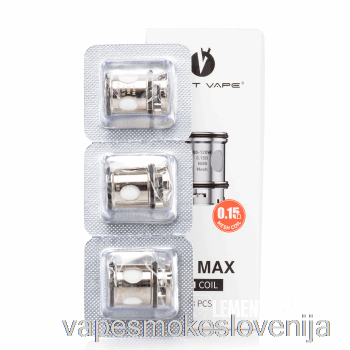 Vape Slovenija Lost Vape Ub Max Nadomestne Tuljave 0.15ohm Ub Max X1 Tuljave